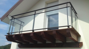 Garde-corps Athys Verre Portalier Cormontreuil