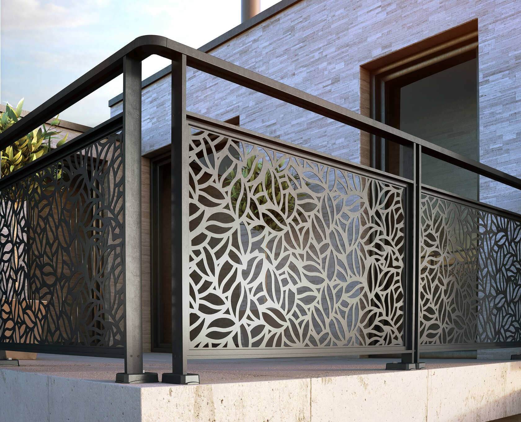 installation garde-corps aluminium Cormontreuil